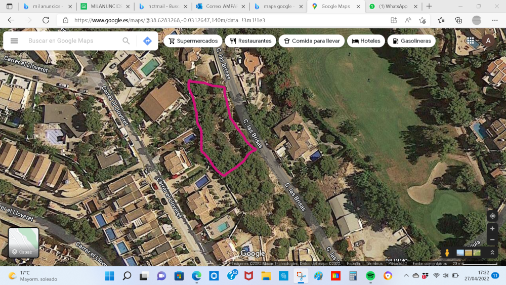 te koop perceel Sierra De Altea Marina Baixa 23