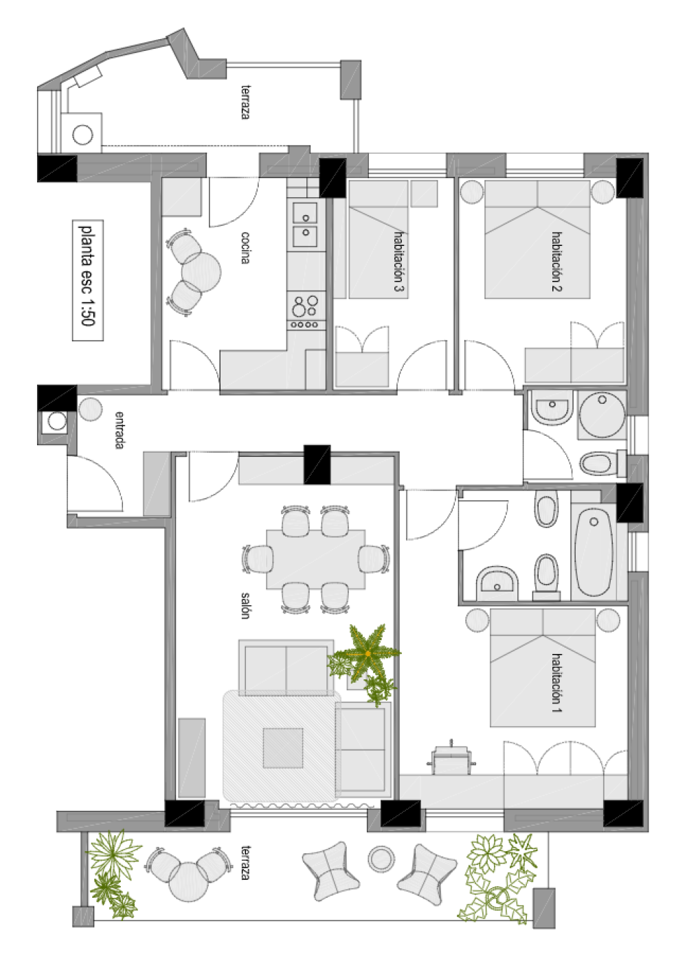  te koop appartement Ensanche Residencial Tarragonès 1