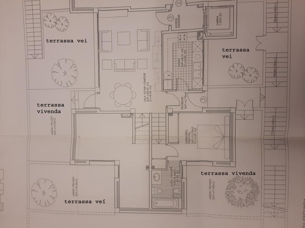  te koop appartement Horta Guinardó-Carmel Barcelonès 16