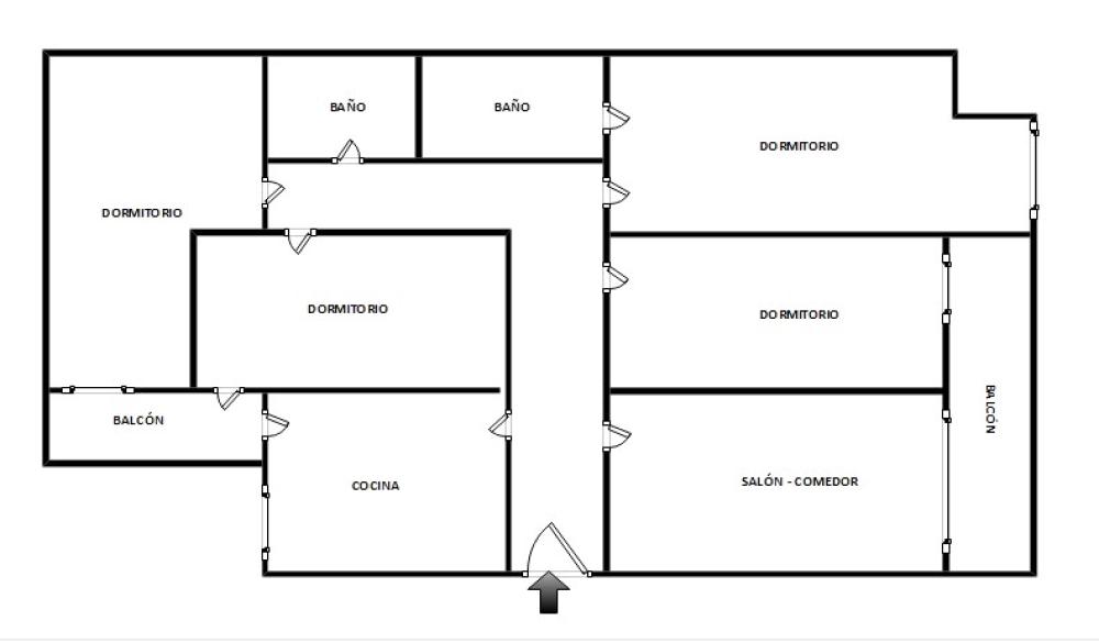  te koop appartement Ensanche-Diputación Alacantí 44