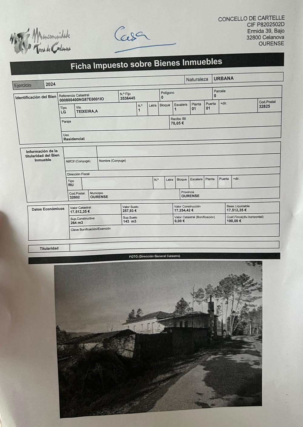  te koop huis A Teixeira Terra Da Celanova 27