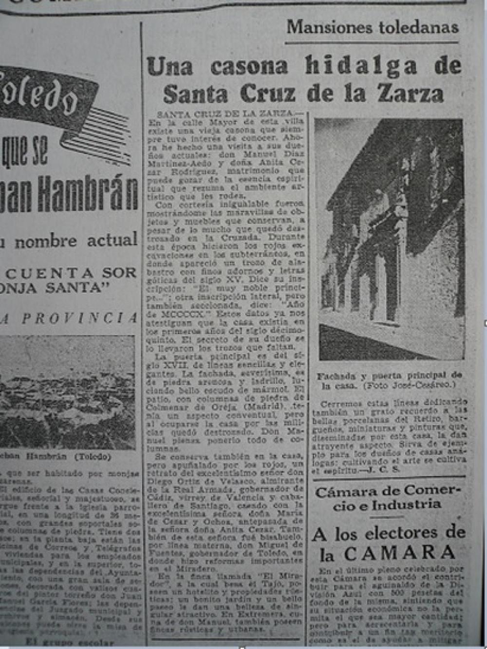  te koop huis Santa Cruz De La Zarza Mesa De Ocaña (La) 7