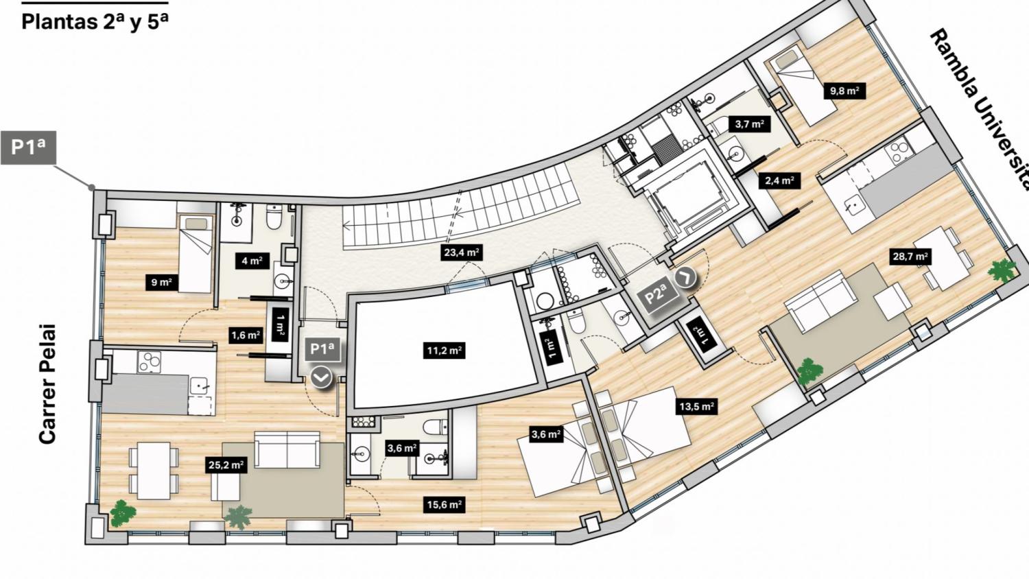  te koop appartement Eixample-Dreta De L'eixample 08007 Barcelonès 9