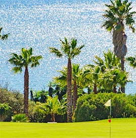 Huizen aan golfbanen